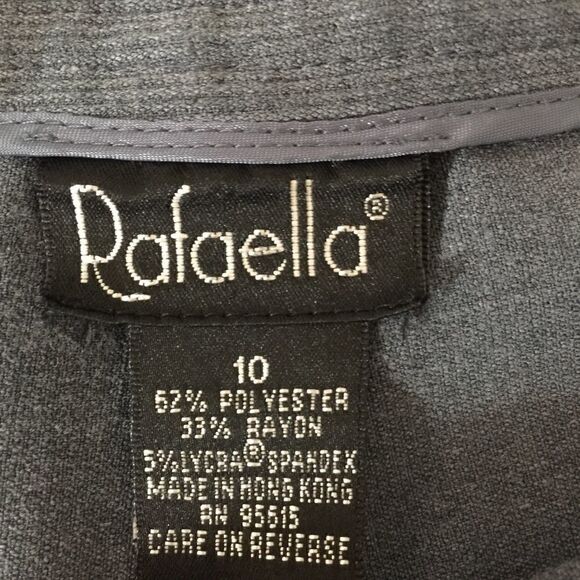 Rafaela Grey Rayon Stretch High Waist pant! Nice - Picture 3 of 4